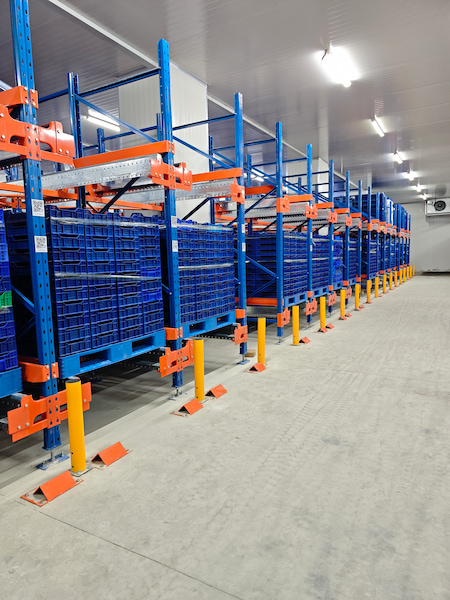 Freezer Warehouse Bollard