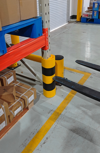 Rack Upright Protectors for Warehouse