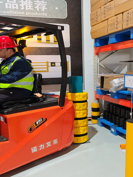 pallet rack column guard